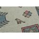1970s Vintage Turkish Handmade Wool & Cotton Pink Area Rug 172x263