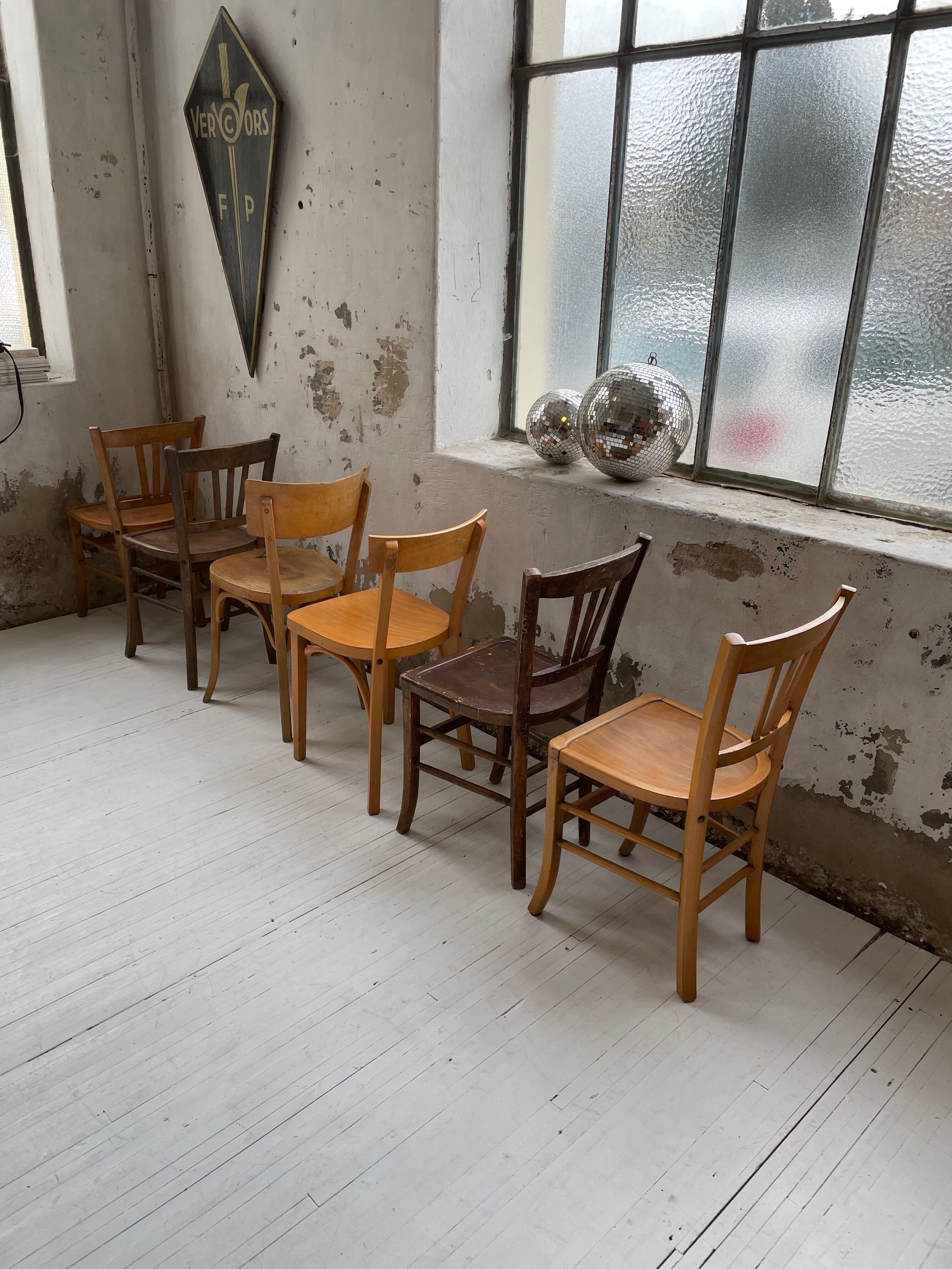 Set 6 chairs bistro Luterma Baumann