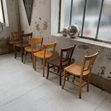 Set 6 chairs bistro Luterma Baumann