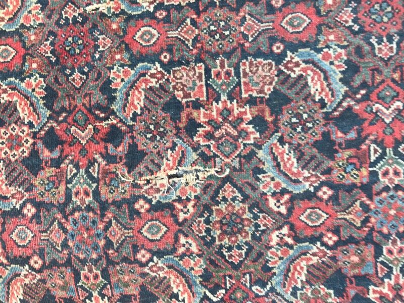 Old Persian rug sarogh ferahan handmade - 100x150 cm
