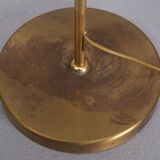 Herda Brass swing arm floor lamp 1980s