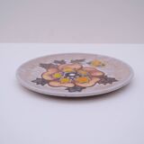 Assiette en céramique de j g picard, france 1960