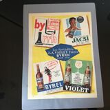 Vintage advertising to frame byrrh