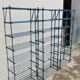 Set of 3 Rigidex iron storage locker shelves 1950s