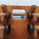 60s dumbbell wall display