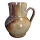 Glazed terracotta pitcher from the 20th century.