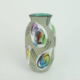 West german mid century VASE bay-keramik decor 'delhi' model 604-14 early 1960s