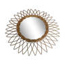 Mirror sun wicker