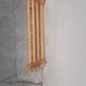 Wooden coat rack
