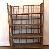 Bamboo foldable shelf