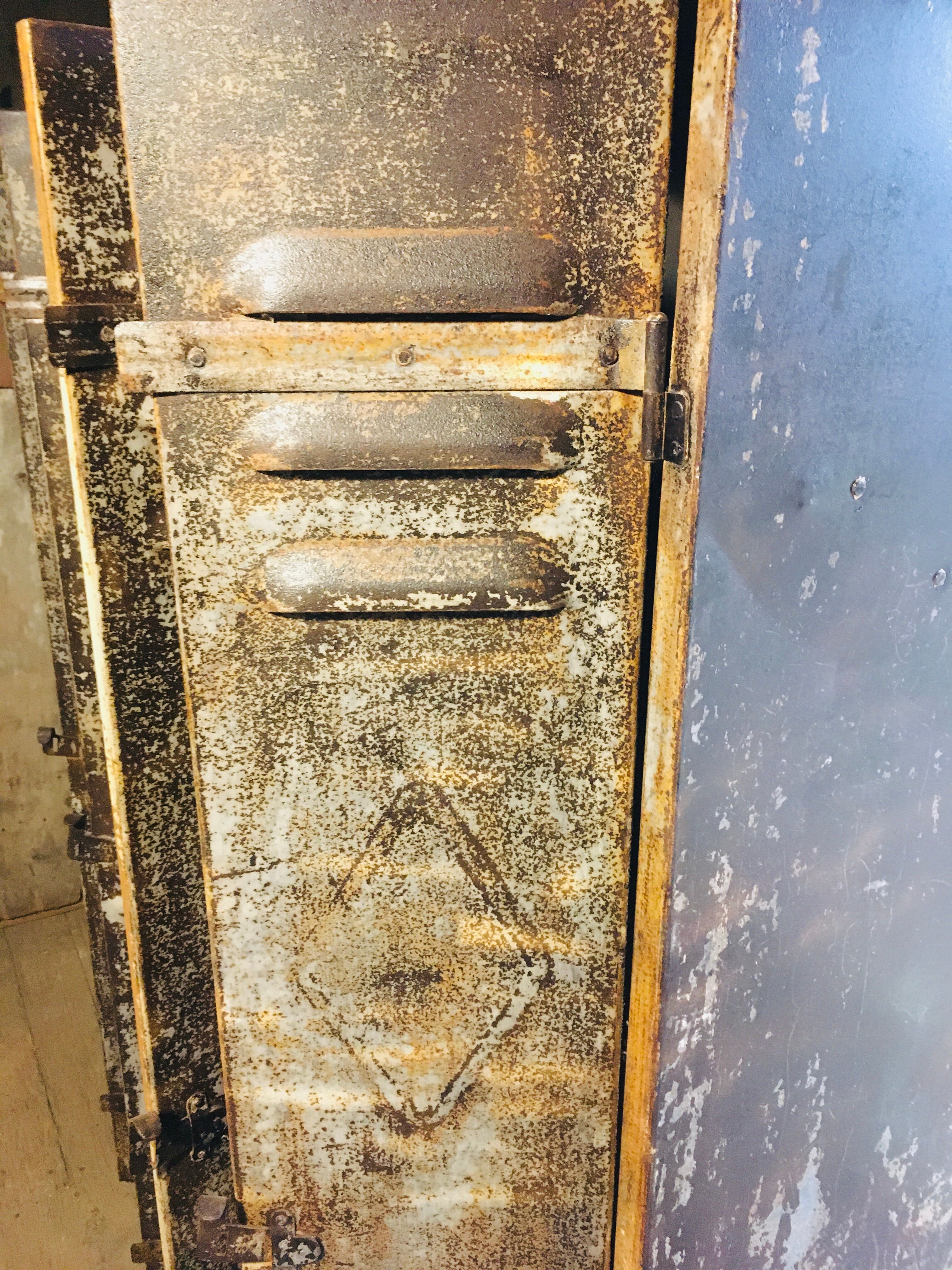5-door industrial wardrobe 1920s