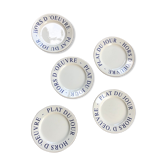 Assiettes XL italy « Plat du jour »