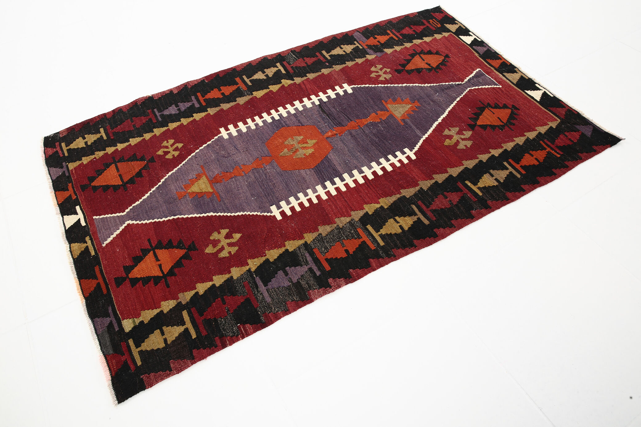 3x5 Small Size Kilim Rug, 88x146Cm