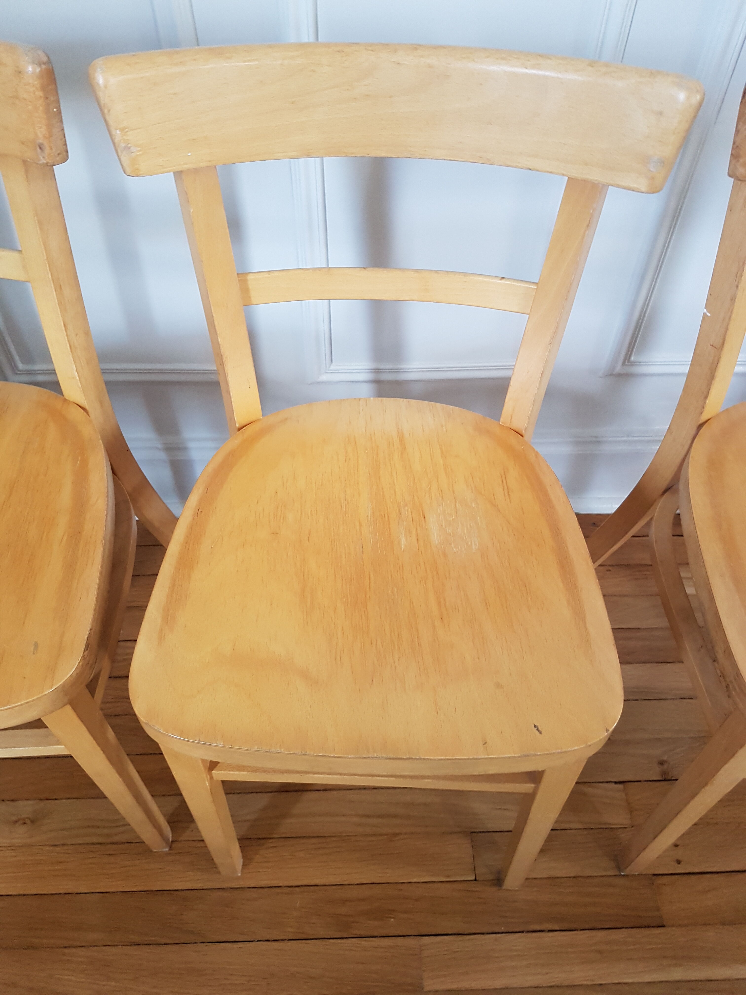 Lot de 4 chaises de bistrot