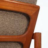 Fauteuils danois en teck, lot de 2, Danemark, années 1960