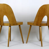 Wooden chairs by oswald haerdtl for ton (thonet), 1960s, set of 4