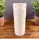 KPM Berlin vase – white relief porcelain – bird decoration