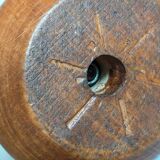 Duo de bougeoirs brutalistes Art-populaire années 50