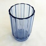 Blue Art Deco vase