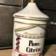 Apothecary porcelain jar from Limoges Goumot Labesse