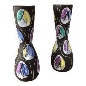 Diabolo Vases West Germany