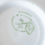 Duo of san marciano dishes painted by hand