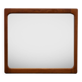 Danish solid teak mirror 60's