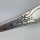 Pair of berry spoons in sterling silver english