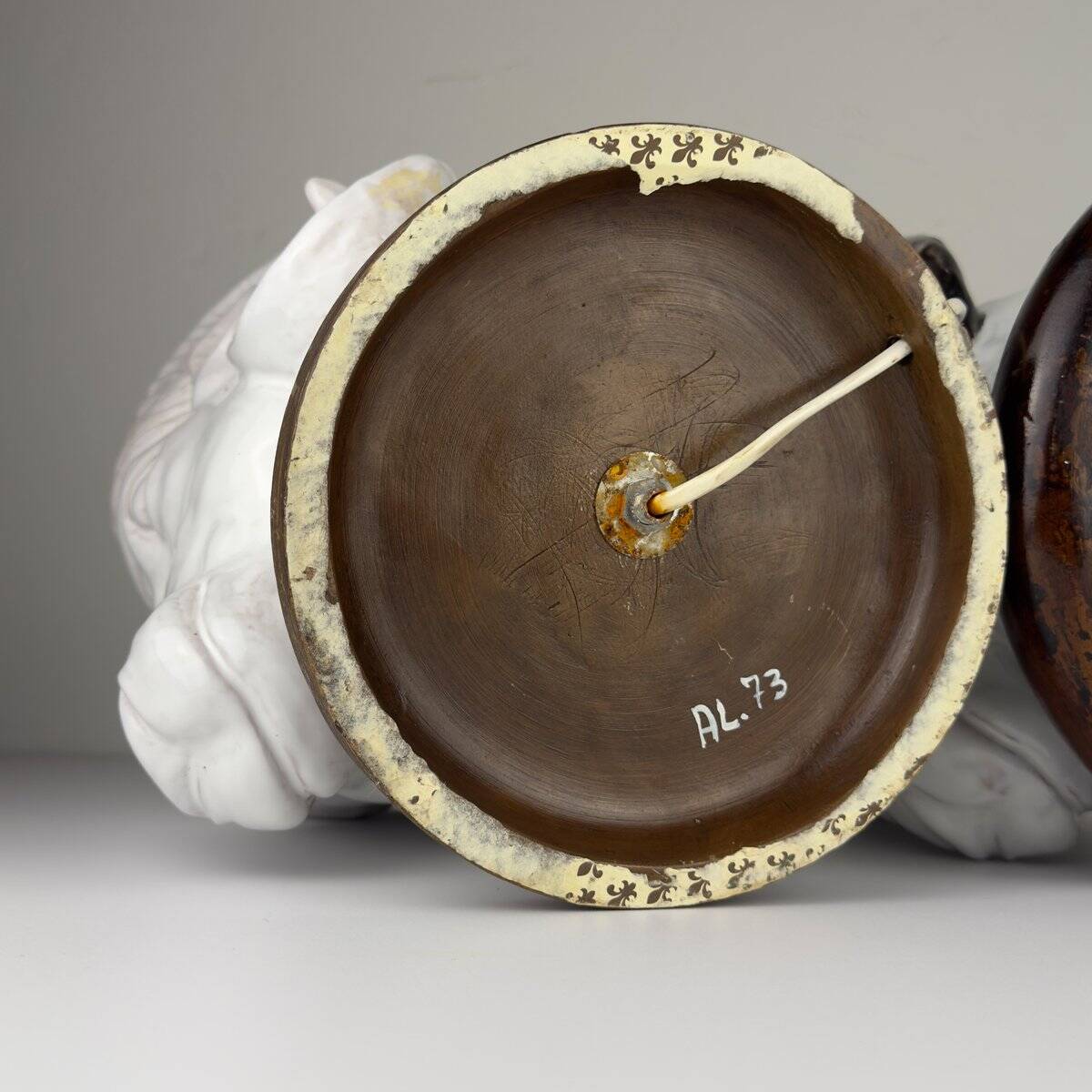 Vintage Italian table lamps, 1970s, set of 2