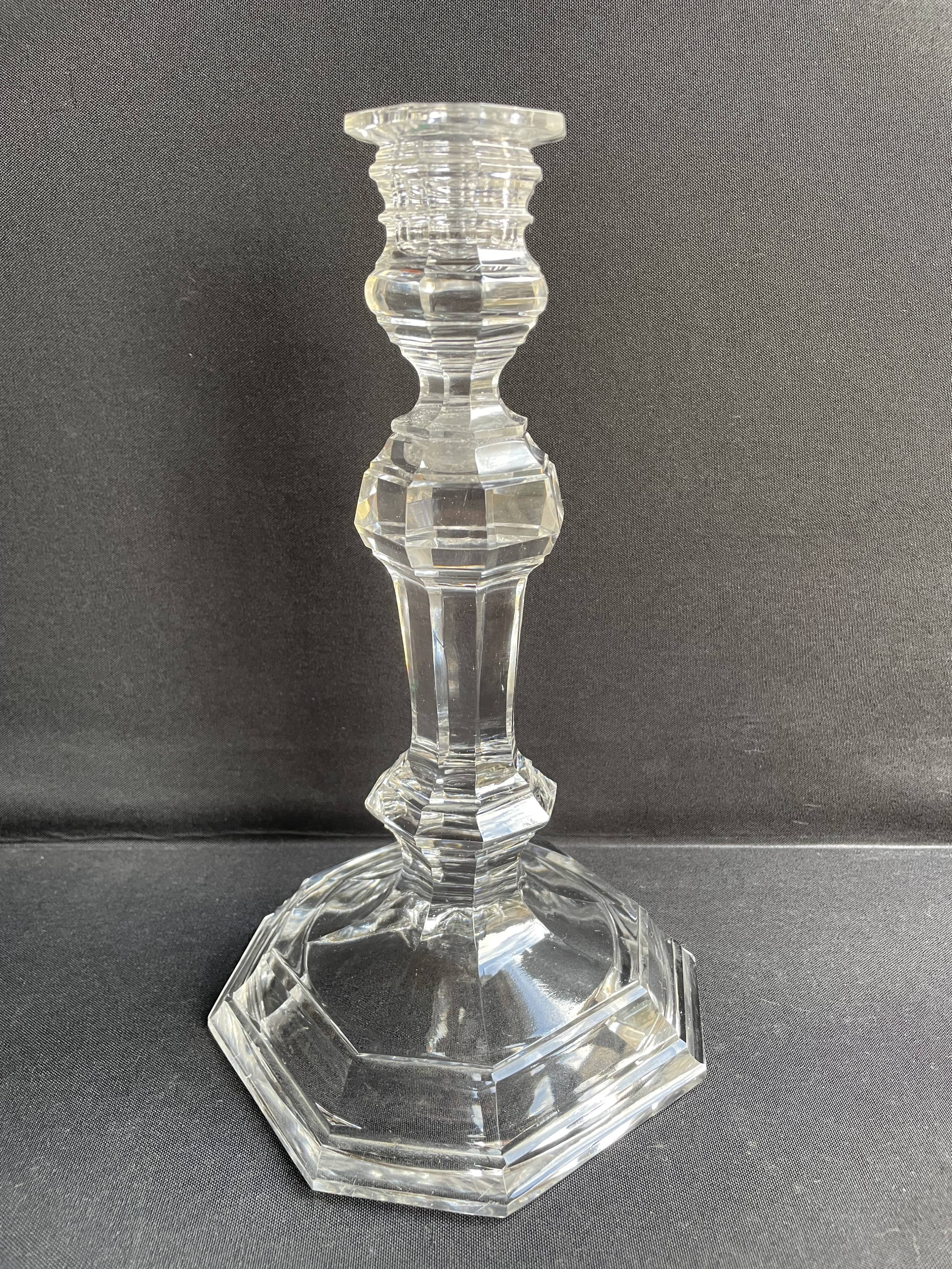Baccarat Harcourt candle holder