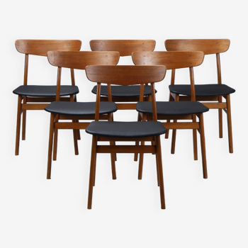 Ensemble de 6 chaises à repas par Farstrup, Danemark