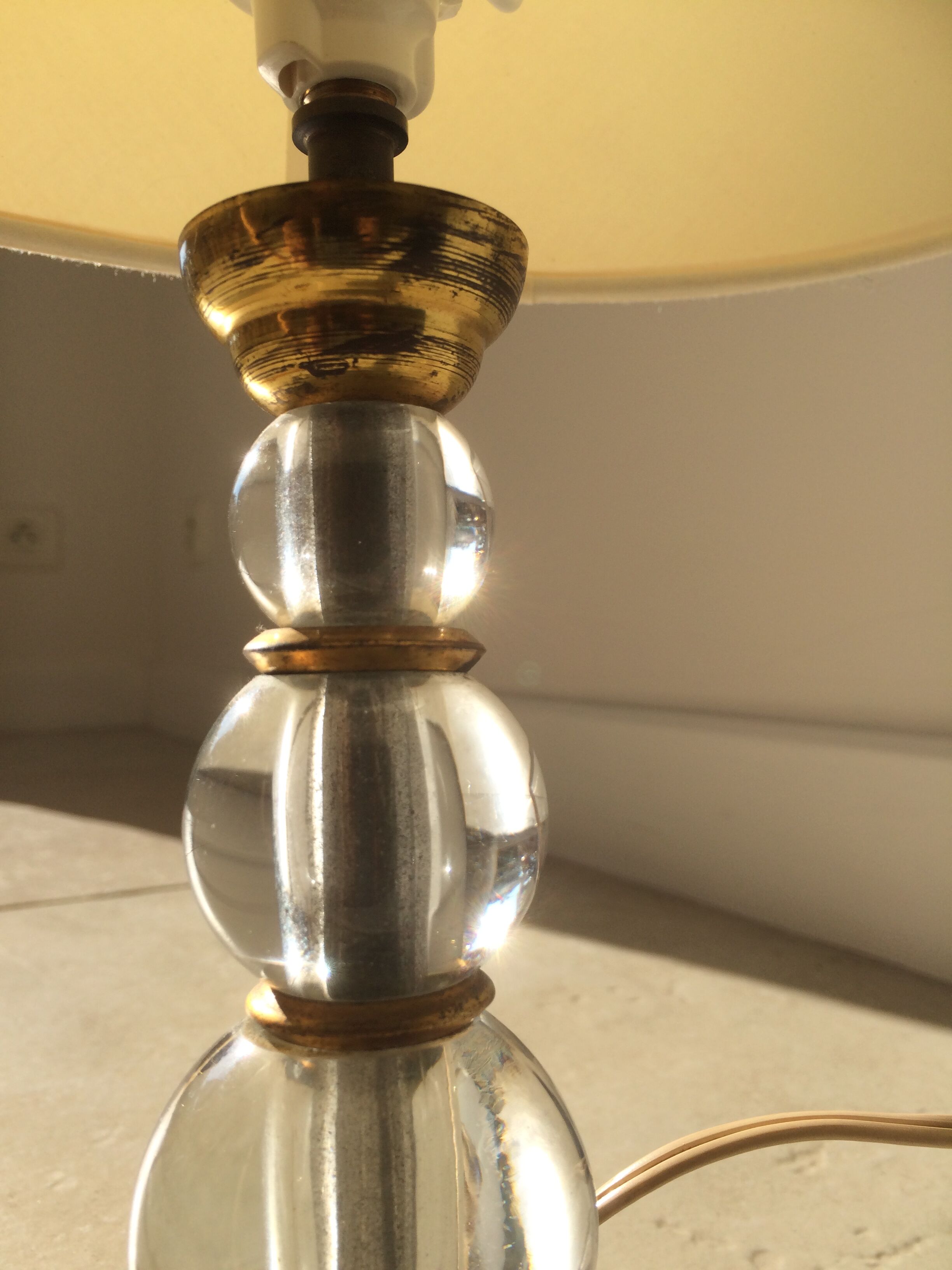 1930s lamp foot