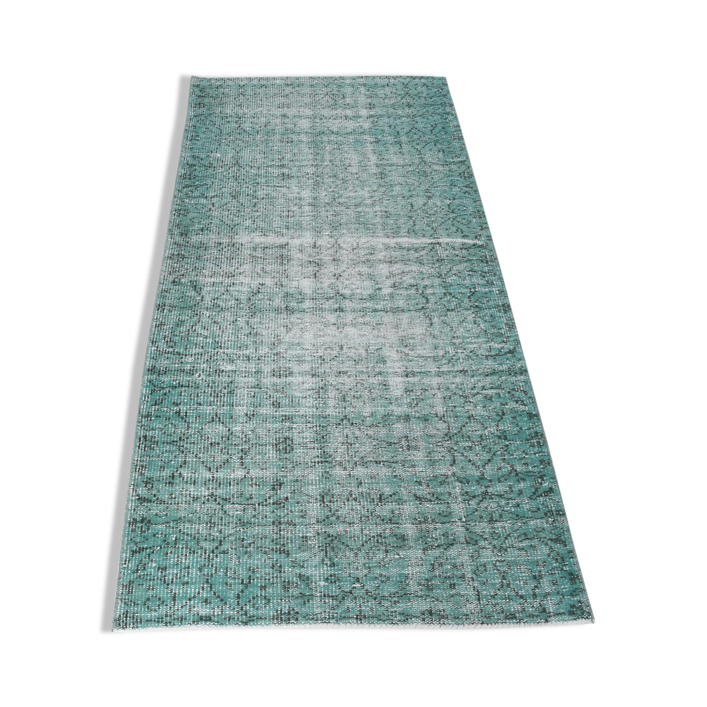 Water green rug 196x96cm