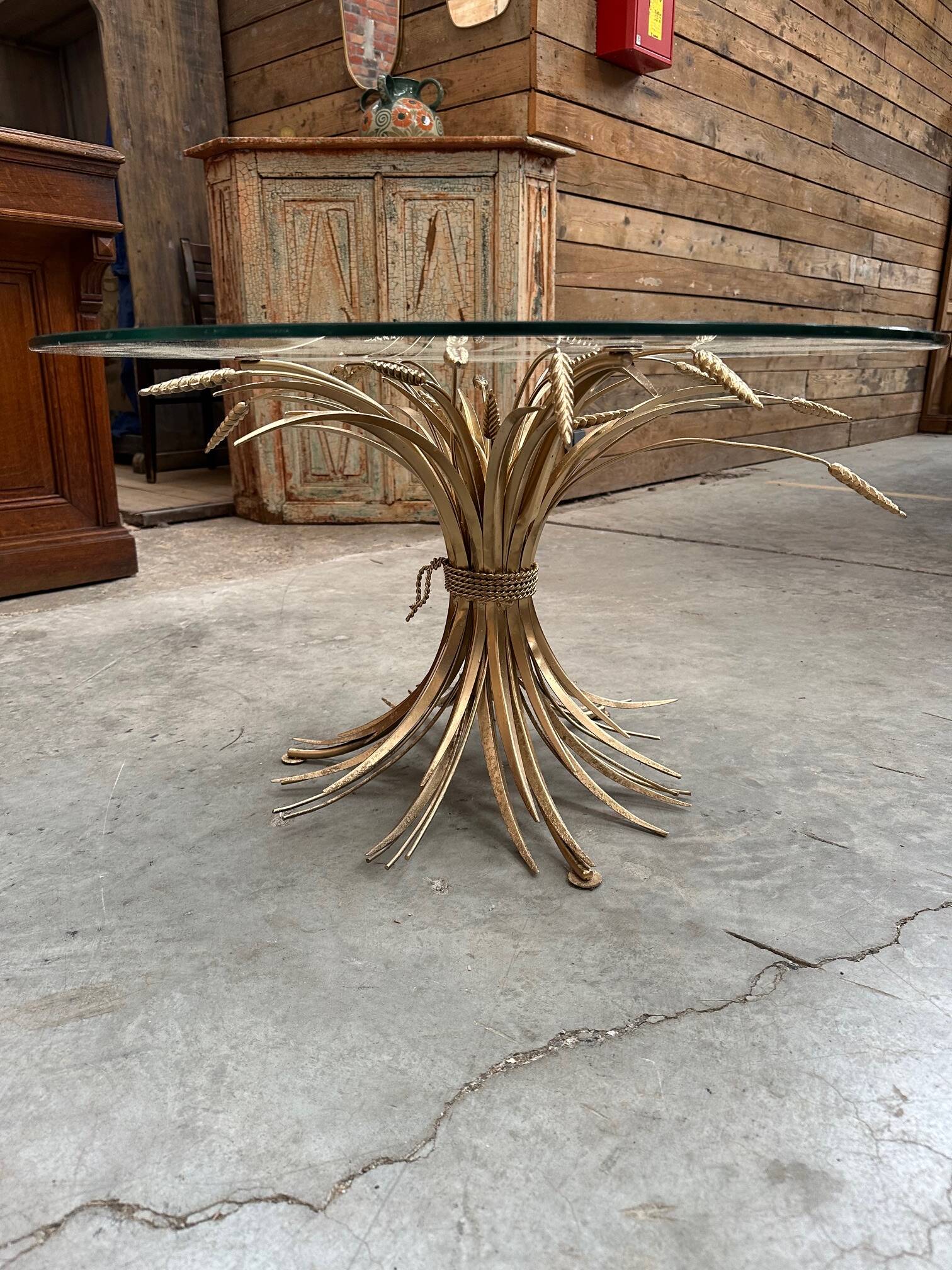 “Coco Chanel” wheat ear coffee table