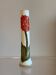 Glazed stoneware tube vase