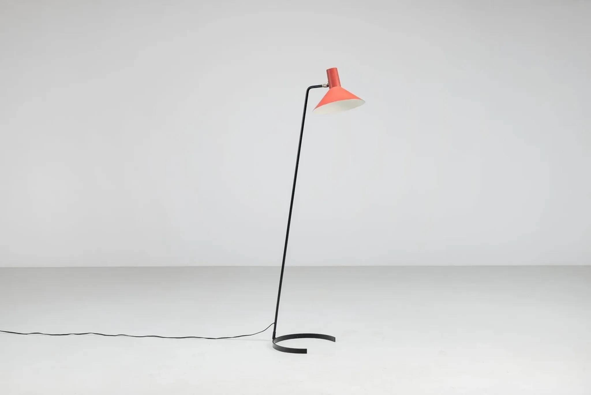 J.J.M. Hoogervorst model 8025 floor lamp Anvia Netherlands 1957
