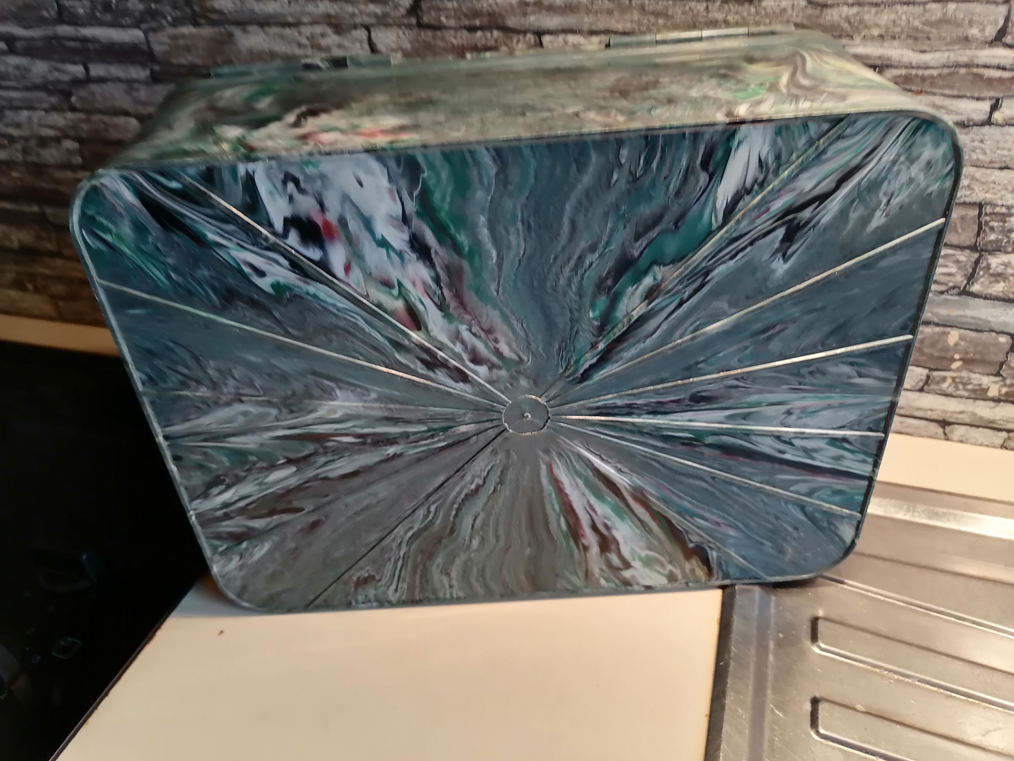 Box bakelite box 1930 regibana chocalate