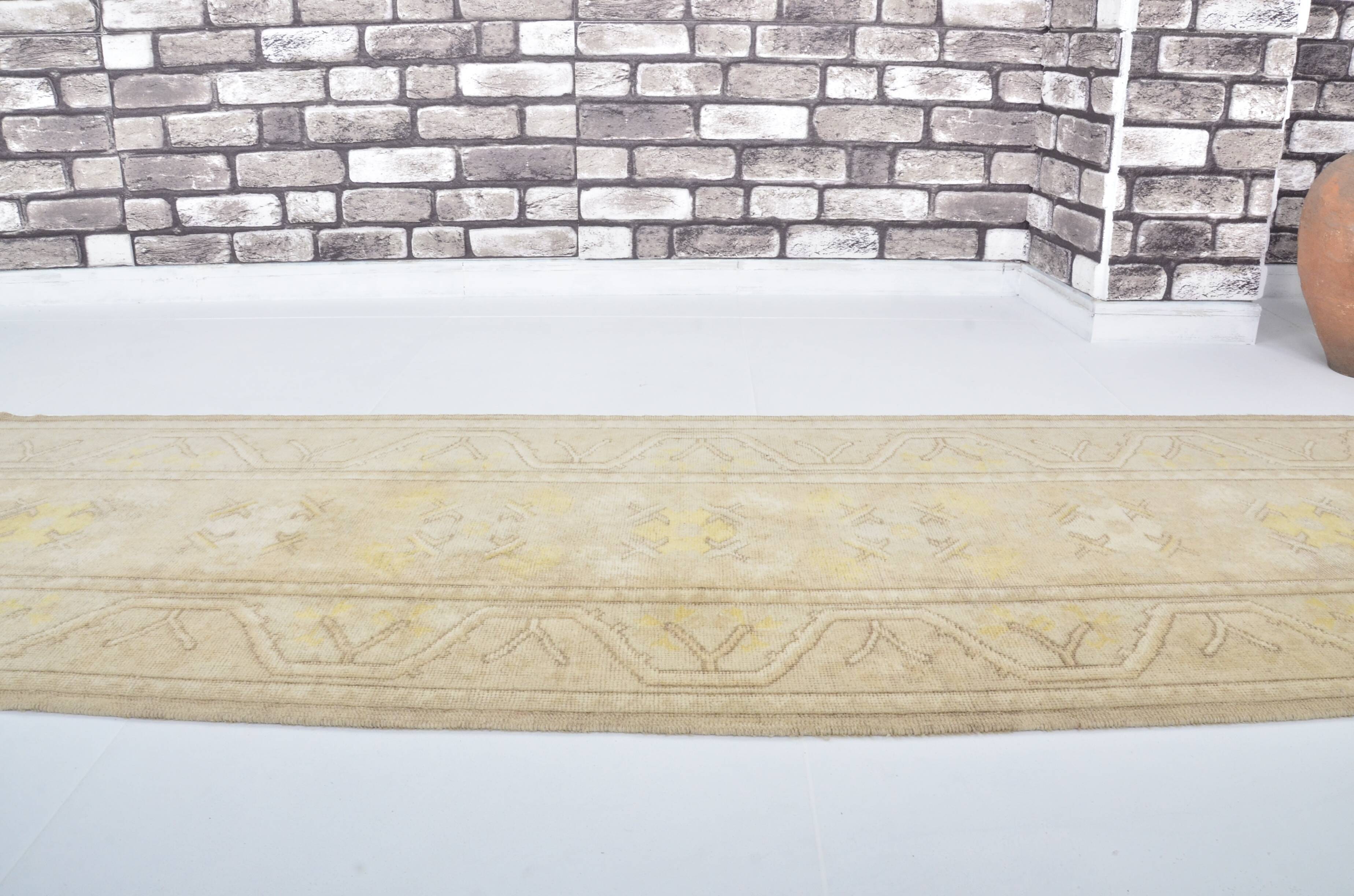 Oushak Antique Floral Hallway Runner Sku 3581