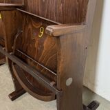 Vintage two-seat cinema bench from ton, 1960s