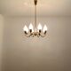 Brass Chandelier by Fog and Morup