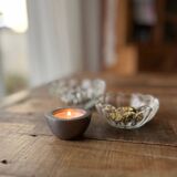 Set of two flower bowls