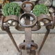 Accessoires fer forgé cheminée ancienne