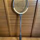 Vintage dunlop badminton racket wood + sports cover #e240