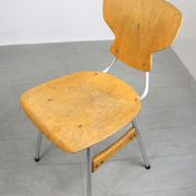 Mid-century plywood chairs by niko kralj, set of 2
