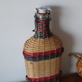 Heavy water wicker bottle