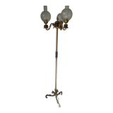 Napoleon style floor lamp lion's head
