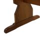 Vintage Pinewood Dining Table Desk with Drawer 60s Design