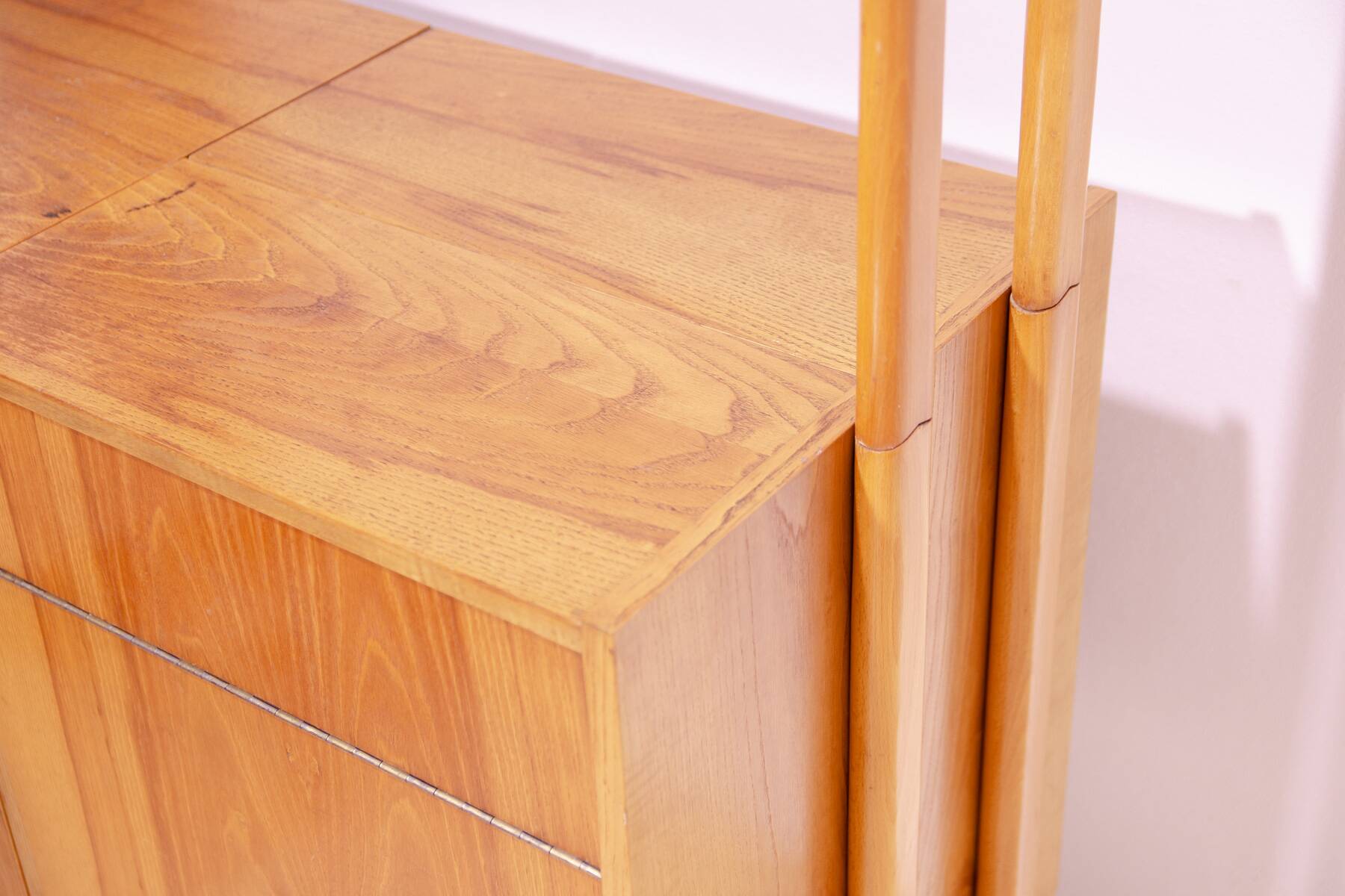 Mid century wall shelf bookcase by František Jirák for Tatra nábytok, 1960´s
