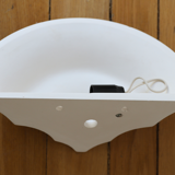 pair of plaster sconces