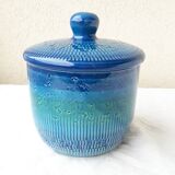 POt couvert bleu